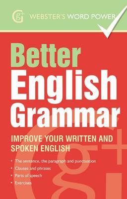 Book cover for Better English Grammar