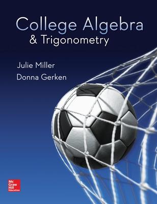 Book cover for College Algebra & Trigonometry