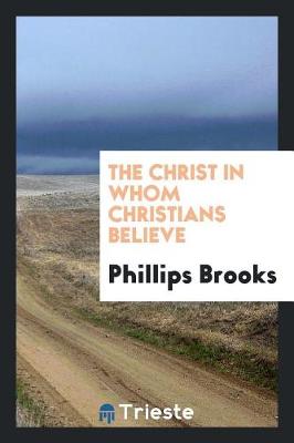 Book cover for The Christ in Whom Christians Believe