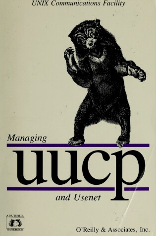 Cover of Managing UUCP and USENET