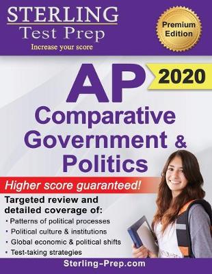 Book cover for Sterling Test Prep AP Comparative Government and Politics