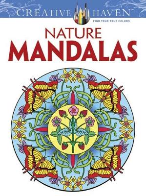 Book cover for Creative Haven Nature Mandalas
