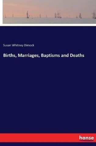 Cover of Births, Marriages, Baptisms and Deaths