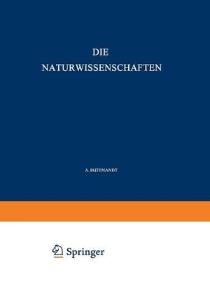 Book cover for Die Naturwissenschaften