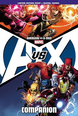 Book cover for Avengers Vs. X-men Companion