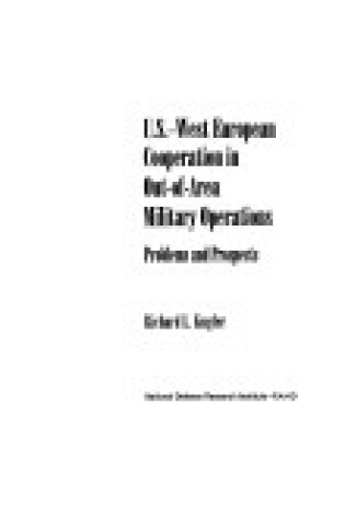 Cover of U.S.-West European Cooperation in out-of-Area Military Operations