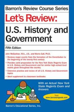 Cover of Let's Review: U.S. History and Government