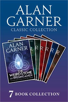 Book cover for Alan Garner Classic Collection (7 Books) - Weirdstone of Brisingamen, The Moon of Gomrath, The Owl Service, Elidor, Red Shift, Lad of the Gad, A Bag of Moonshine)