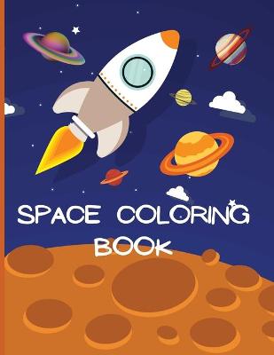 Book cover for Space Coloring Book