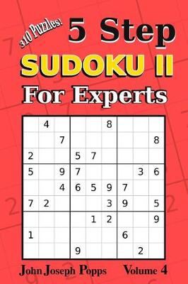 Book cover for 5 Step Sudoku II For Experts Vol 4