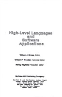 Book cover for High Level Language and Software Applications Reference