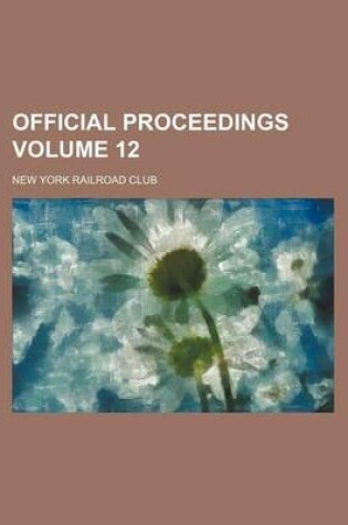 Cover of Official Proceedings Volume 12