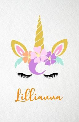 Book cover for Lillianna A5 Lined Notebook 110 Pages