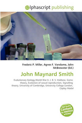 Cover of John Maynard Smith