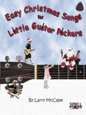 Book cover for Easy Christmas Songs For Little Guitar P