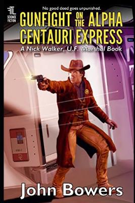 Book cover for Gunfight on the Alpha Centauri Express