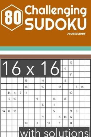 Cover of Challenging Sudoku Puzzle Book