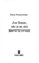 Book cover for Juan Soriano, Nino de Mil Anos