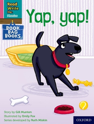 Book cover for Read Write Inc. Phonics: Yap, yap! (Pink Set 3 Book Bag Book 5)