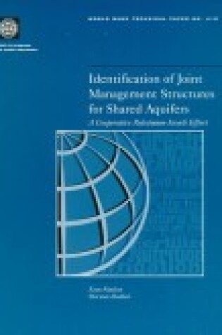 Cover of Identification of Joint Management Structures for Shared Aquifers