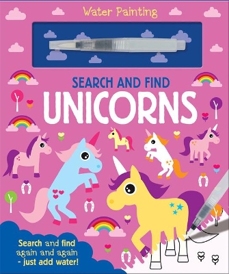Book cover for Search and Find Unicorns