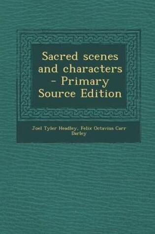 Cover of Sacred Scenes and Characters