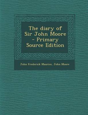 Book cover for The Diary of Sir John Moore