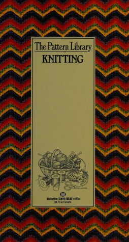 Book cover for The Pattern Library: Knitting