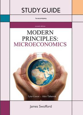 Book cover for Study Guide for Modern Principles of Microeconomics