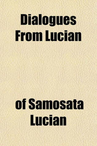 Cover of Dialogues from Lucian