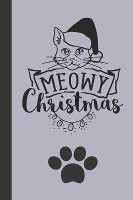 Book cover for meowy christmas
