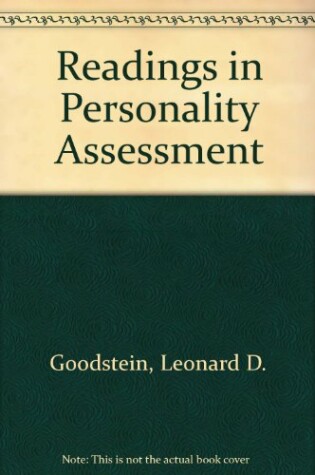 Cover of Readings in Personality Assessment