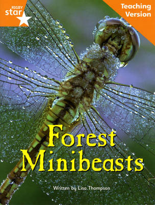 Book cover for Fantastic Forest orange Level Non-Fiction: Forest Minibeasts Teaching Version