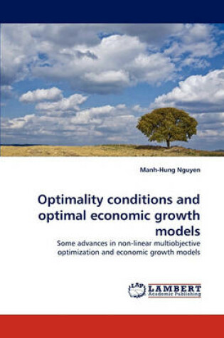 Cover of Optimality conditions and optimal economic growth models