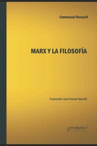 Cover of Marx y la filosofia