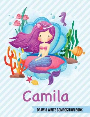 Book cover for Camila Draw and Write Composition Book