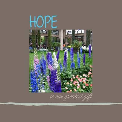 Book cover for Hope Is Our Greatest Gift 8.5x8.5