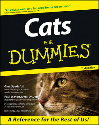 Book cover for Cats For Dummies
