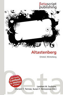 Cover of Altastenberg