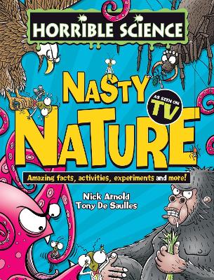 Book cover for Horrible Science: Nasty Nature bookazine