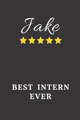 Book cover for Jake Best Intern Ever