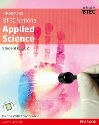 Book cover for BTEC National Applied Science Student Book 2