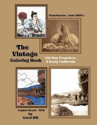 Book cover for The Vintage Coloring Book