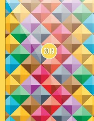 Cover of 2019 Planner; Pyramid Rainbow