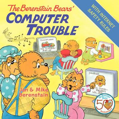 Book cover for The Berenstain Bears' Computer Trouble [TV Tie-In]