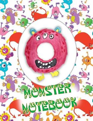 Book cover for O Monster Notebook