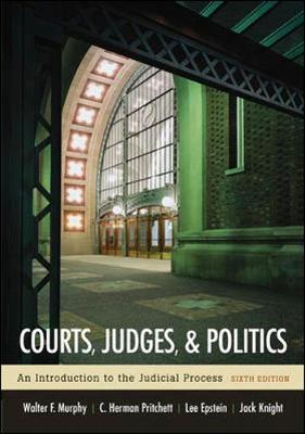 Book cover for Courts, Judges, and Politics