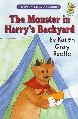 Book cover for Monster in Harrys Backyard