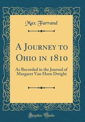 Book cover for A Journey to Ohio in 1810