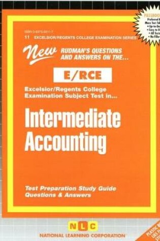 Cover of INTERMEDIATE ACCOUNTING